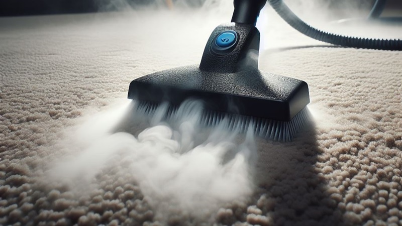 Steam Cleaning the Bathroom