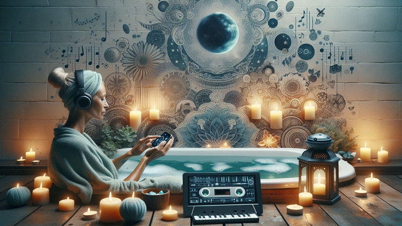 Creating Ambient Sound Playlists for Tranquil Bathing