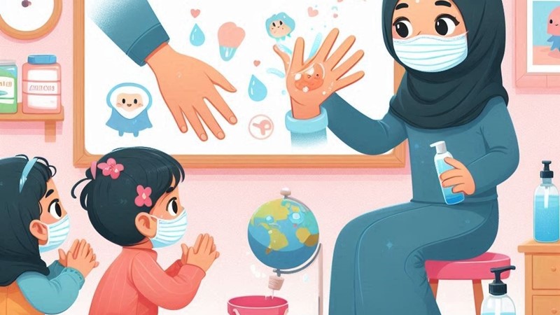 How to Teach Children Proper Hand Hygiene Habits 2 Be a Role Model