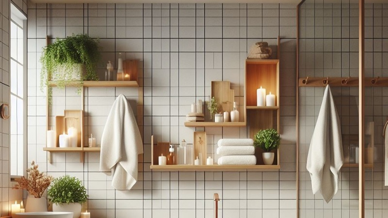 Stylish Storage Solutions for Small Bathroom Vanities 2 shelves in bathroom