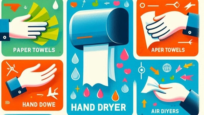 UV-C Sanitizing Hand Dryers