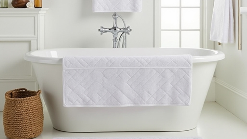 Crafty Ways to Personalize Your Bathroom Towels and Mats 3 Using Fabric Appliqué for a Unique Touch