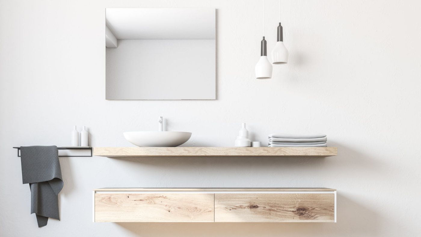 How To Decorate A Plain Bathroom Mirror Sanixway