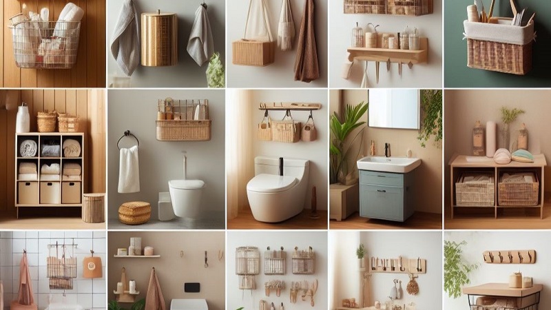 Stylish Storage Solutions for Small Bathroom Vanities 3 Floating Vanity Shelves