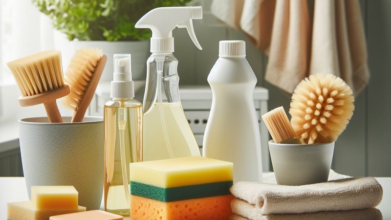 Organizing Bathroom Cleaning Supplies for Efficiency 4 cleaning products