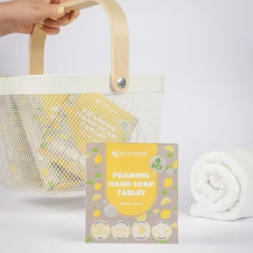 Mint Lemon Hand Soap Tablet Towel