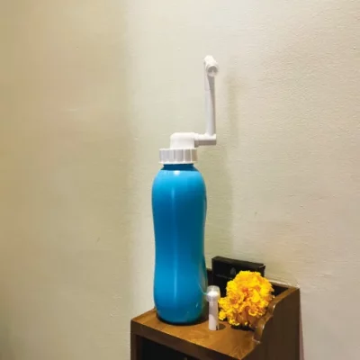 Sanixway Portable Bidet in Toilet