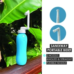 Sanixway Portable Bidet in Nature With 2 Nozzles