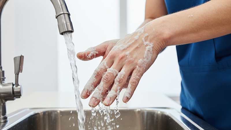 The Most Effective Hand Hygiene Practices for Refugees 2 When Water or Soap Is Not Available