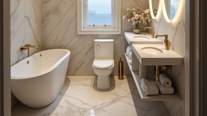 Why Having a Small Bathroom is Better